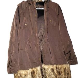 Vintage Bebe Brown Coat Jacket